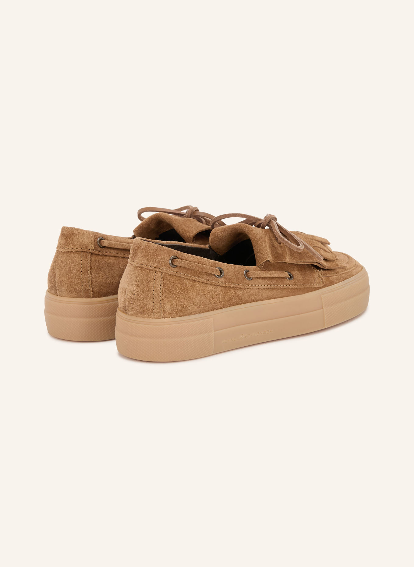KENNEL & SCHMENGER ALEC Boat Shoes: COGNAC