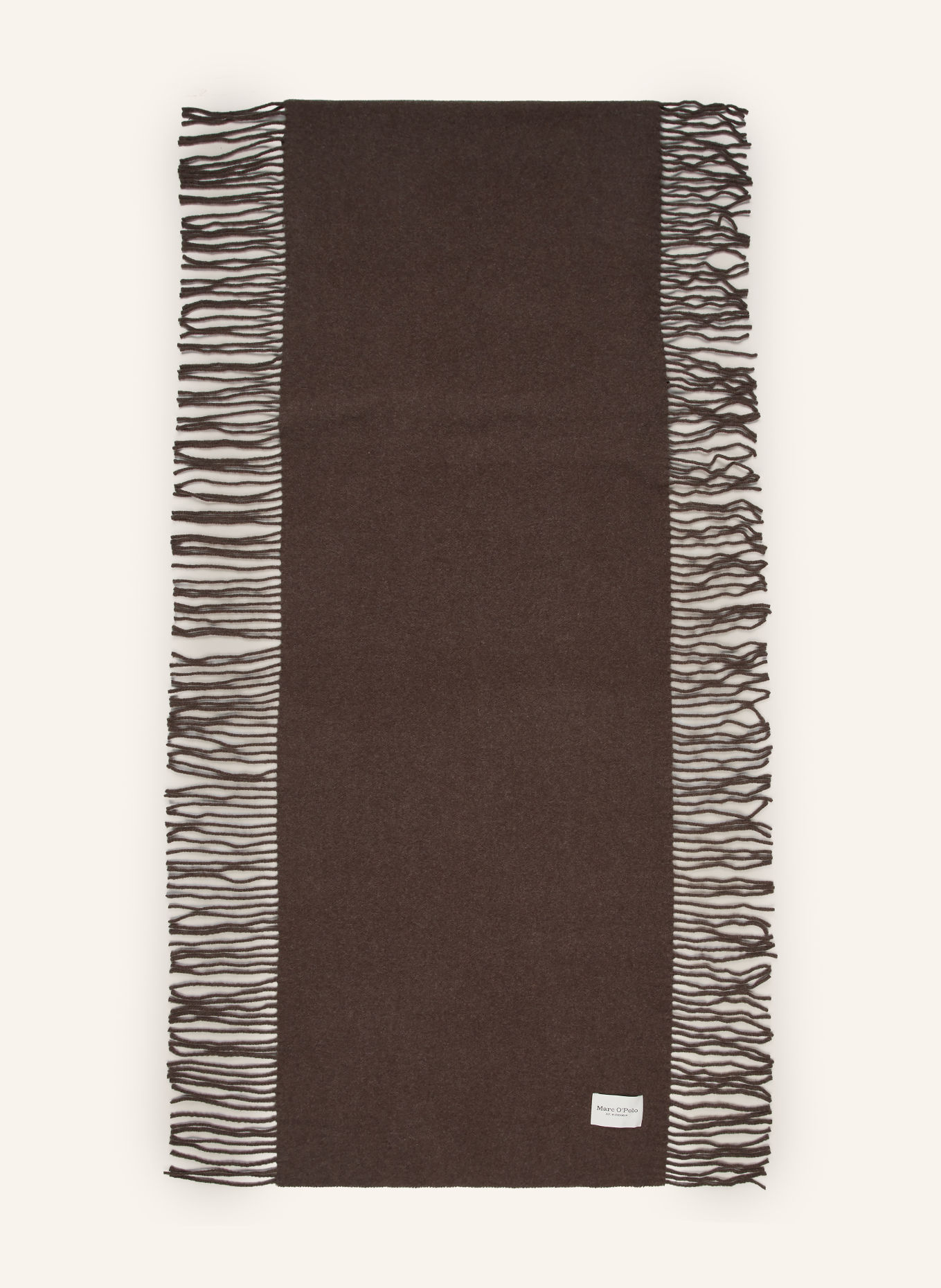 Marc O'Polo Écharpe: MARRON FONCÉ