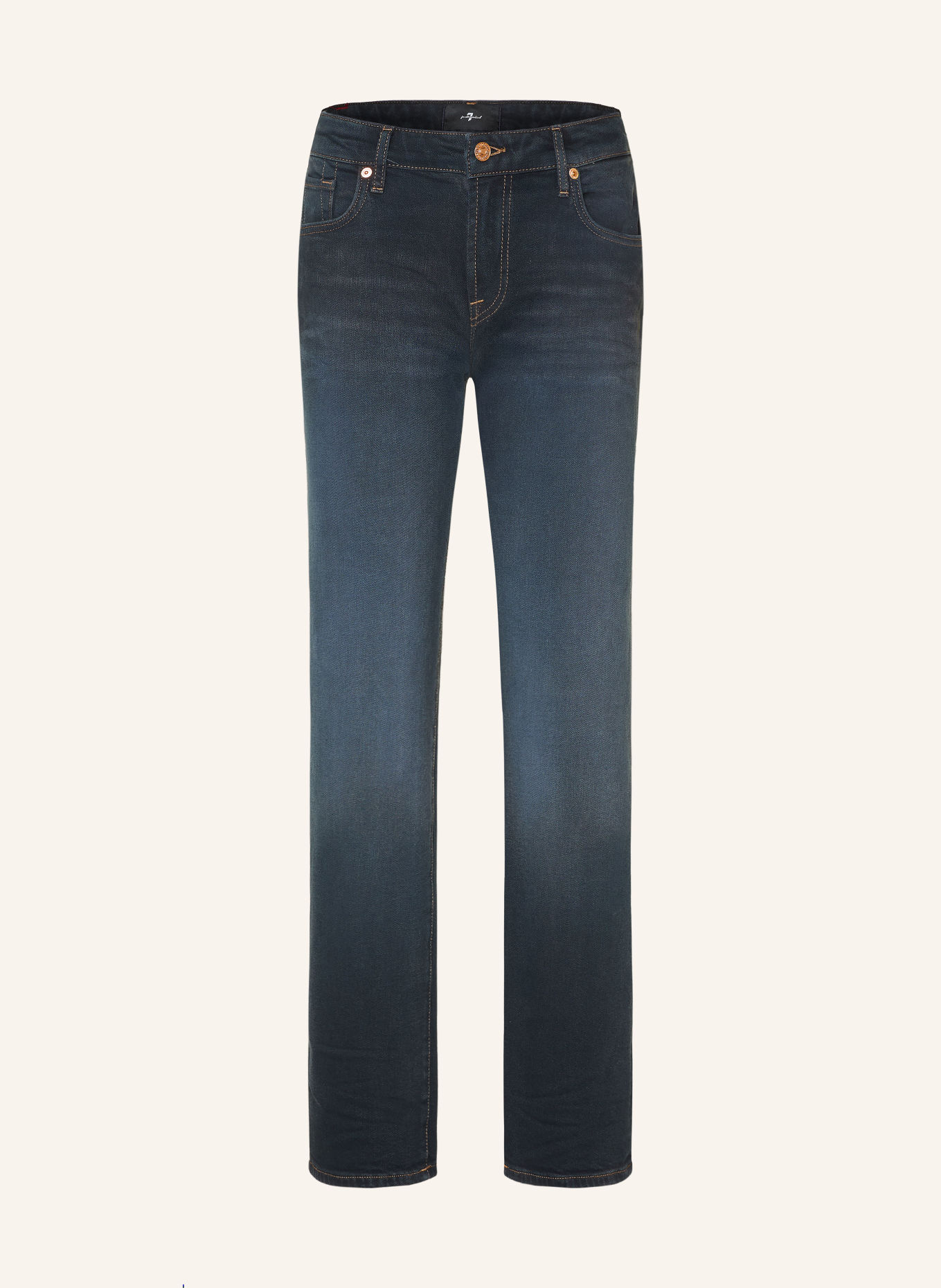 7 for all mankind Jeansy straight CALIE: 3RV STEEL DARK