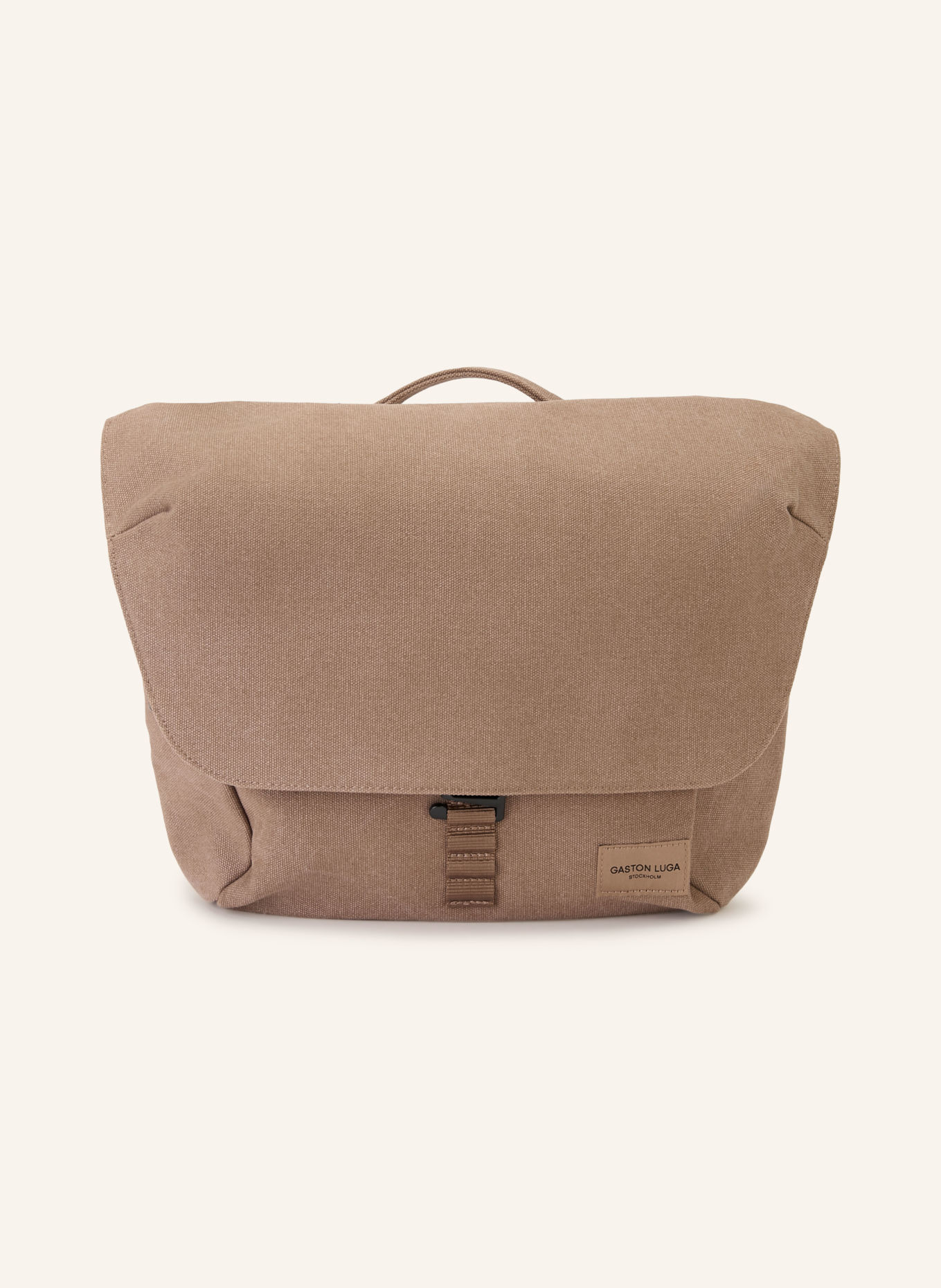 GASTON LUGA Sac pour ordinateur portable SPLÄSH: MARRON / NOIR