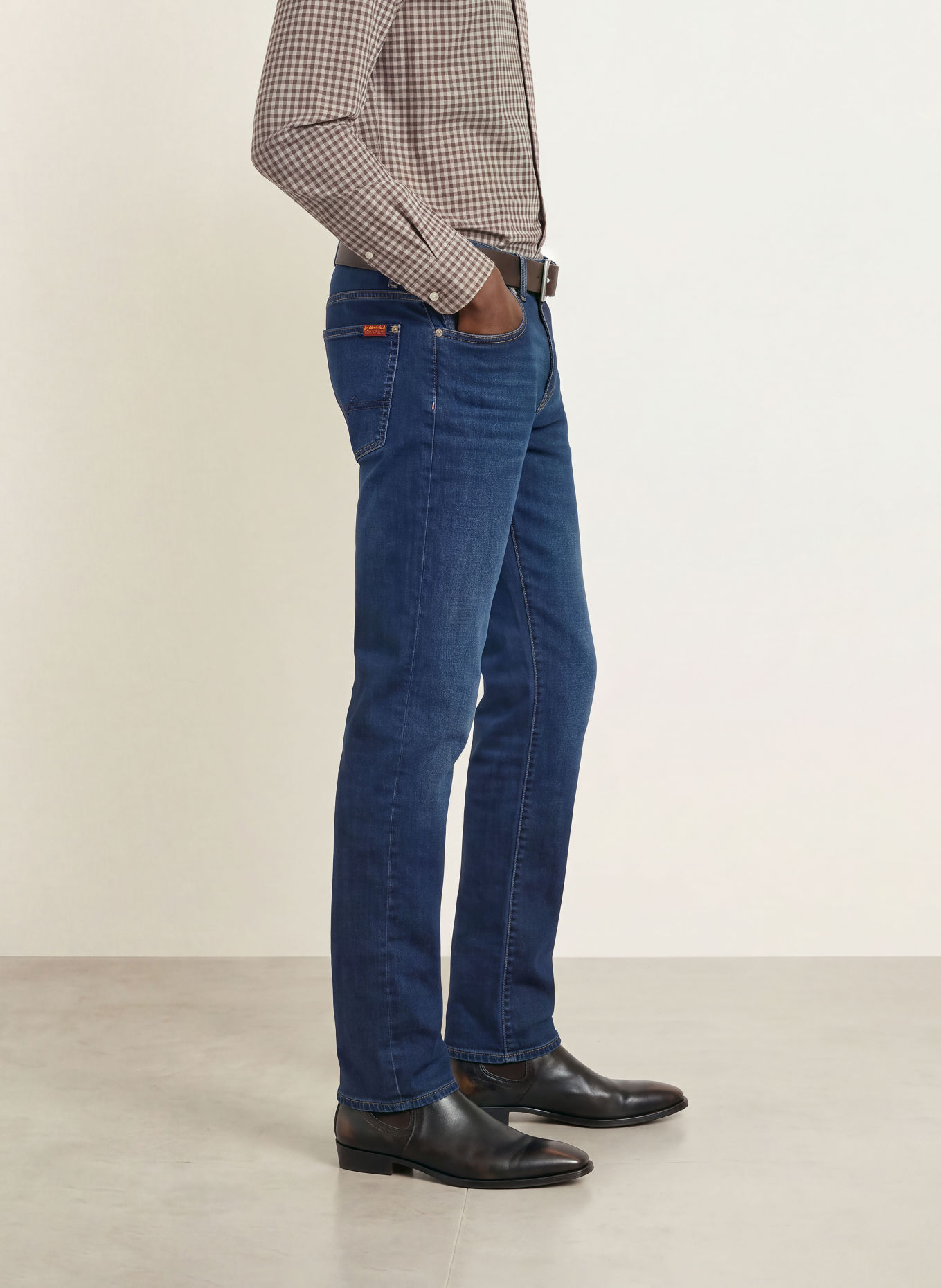7 for all mankind Jeans SLIMMY Slim Fit: 3TQ Dark Blue