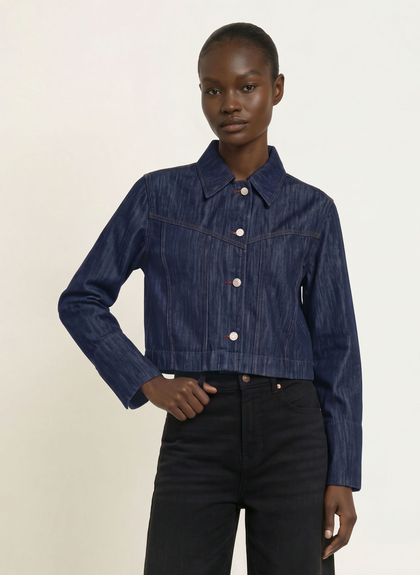 BOSS Jeansjacke: 409 DARK BLUE