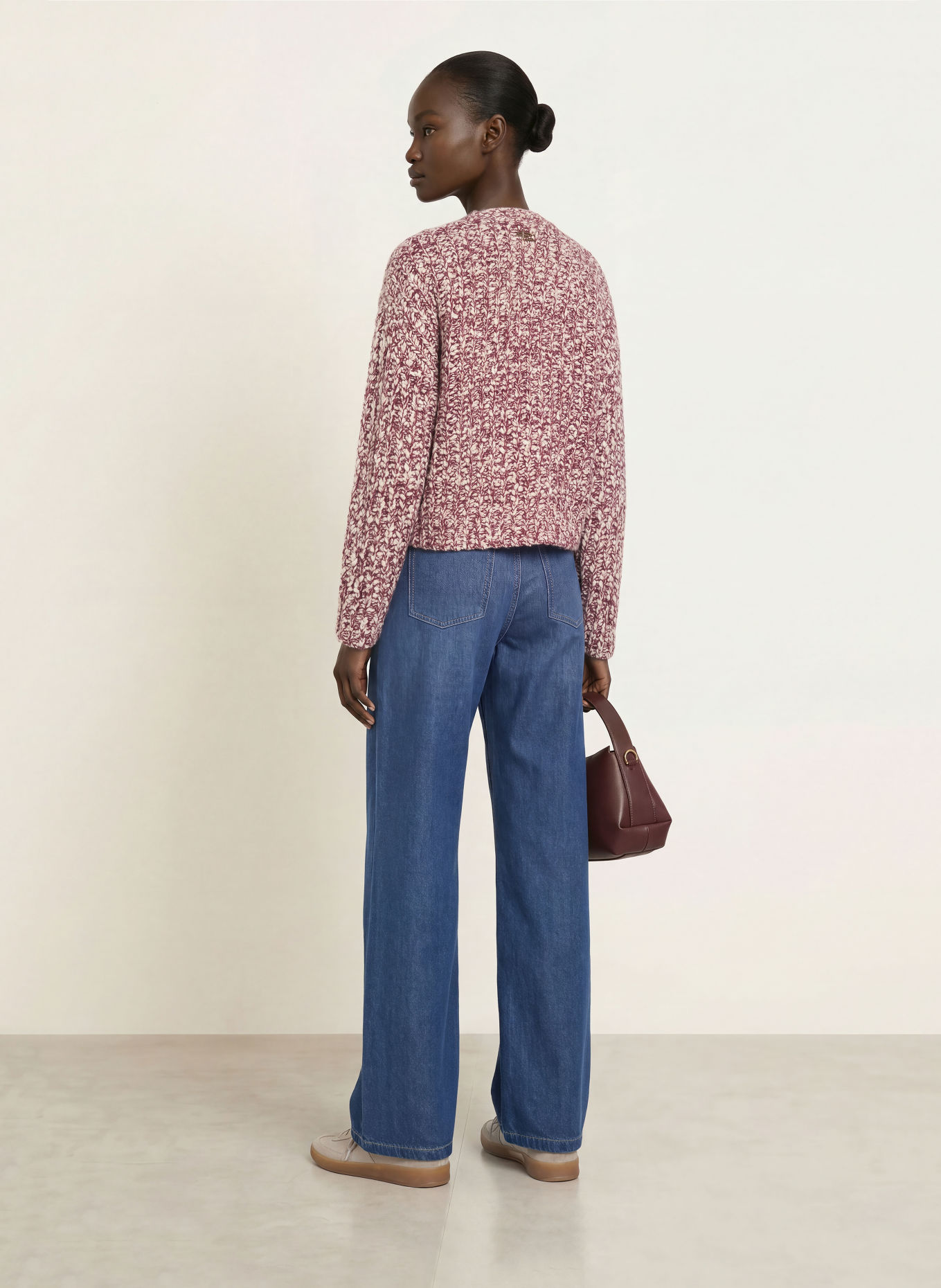 BOSS Wide Leg Jeans MARLENE: 428 MEDIUM BLUE