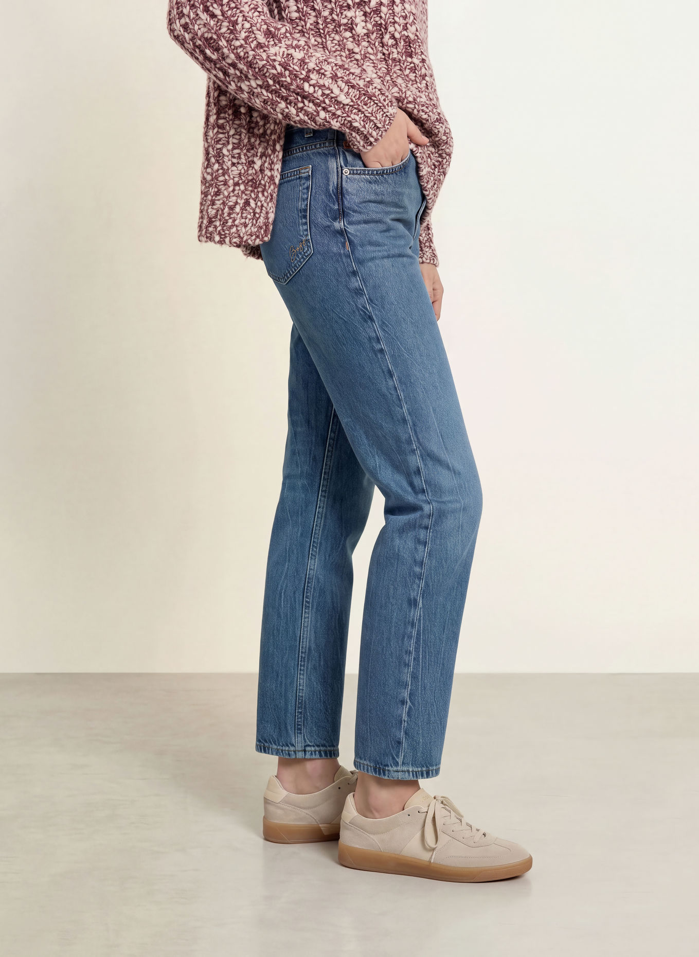 BOSS Straight jeans ADA: 429 MEDIUM BLUE