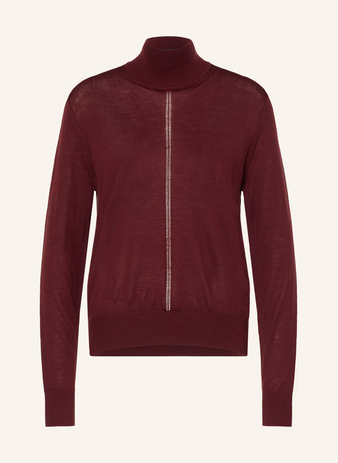 BOSS Pullover FAGHETTINI: DUNKELROT