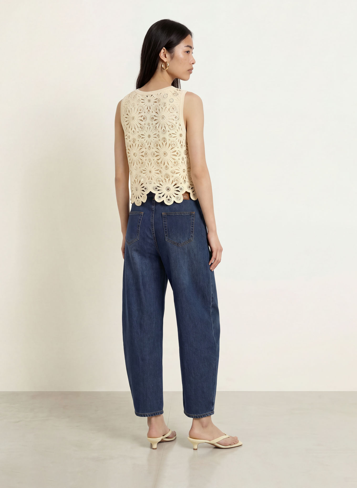 SUNCOO Jean barrel ROBYN: 30 BLEU JEANS