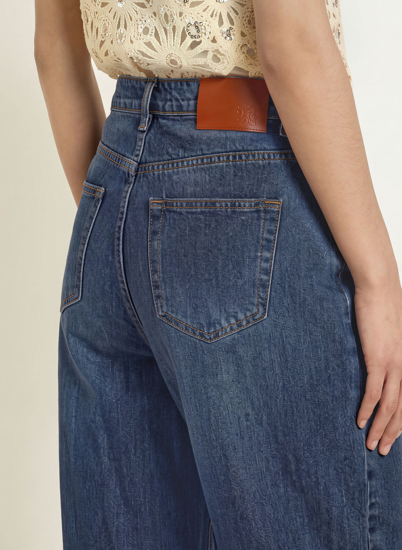 SUNCOO Jean barrel ROBYN: 30 BLEU JEANS