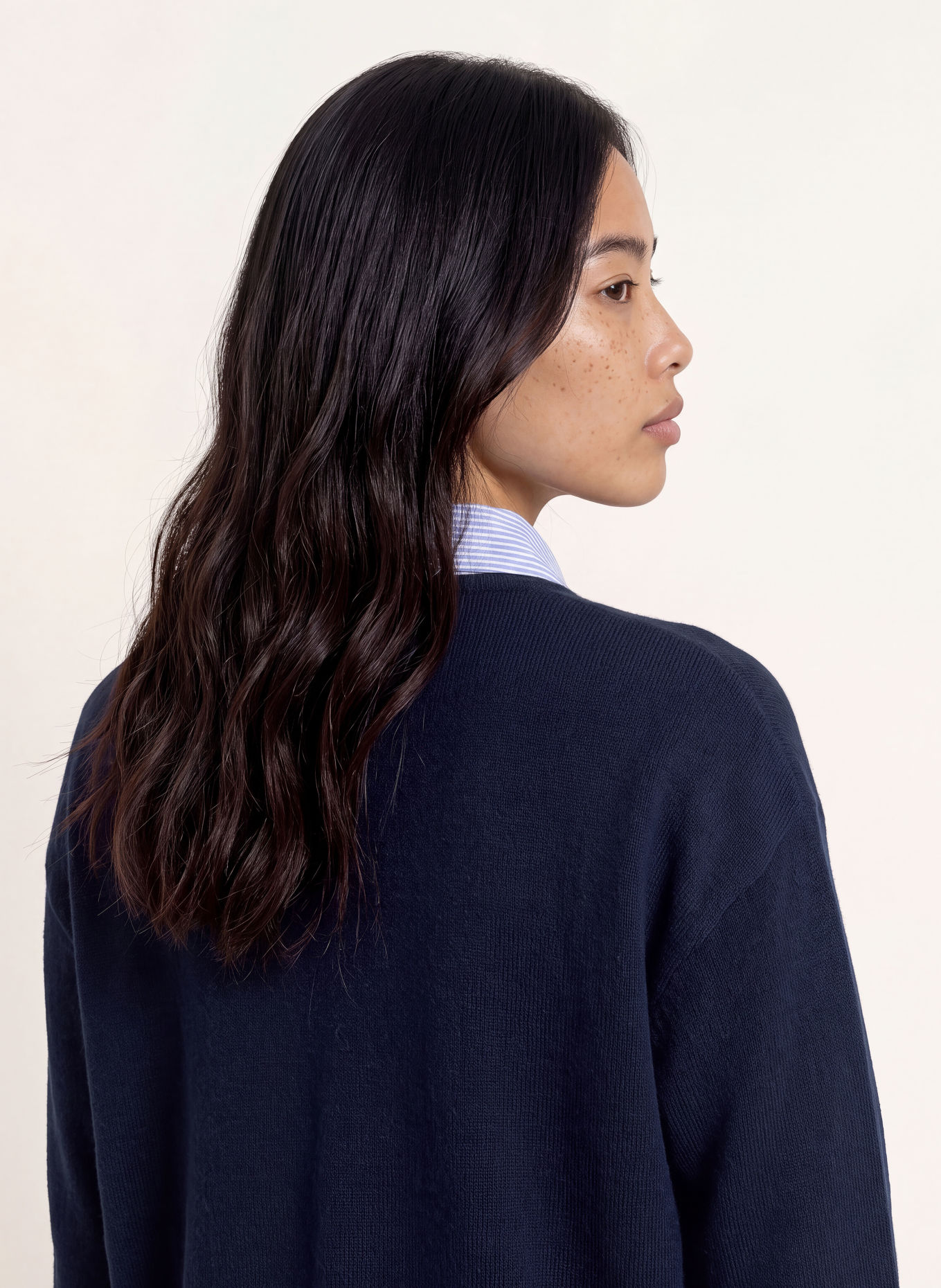 SUNCOO Pullover PAULIN: DUNKELBLAU / HELLBLAU / WEISS