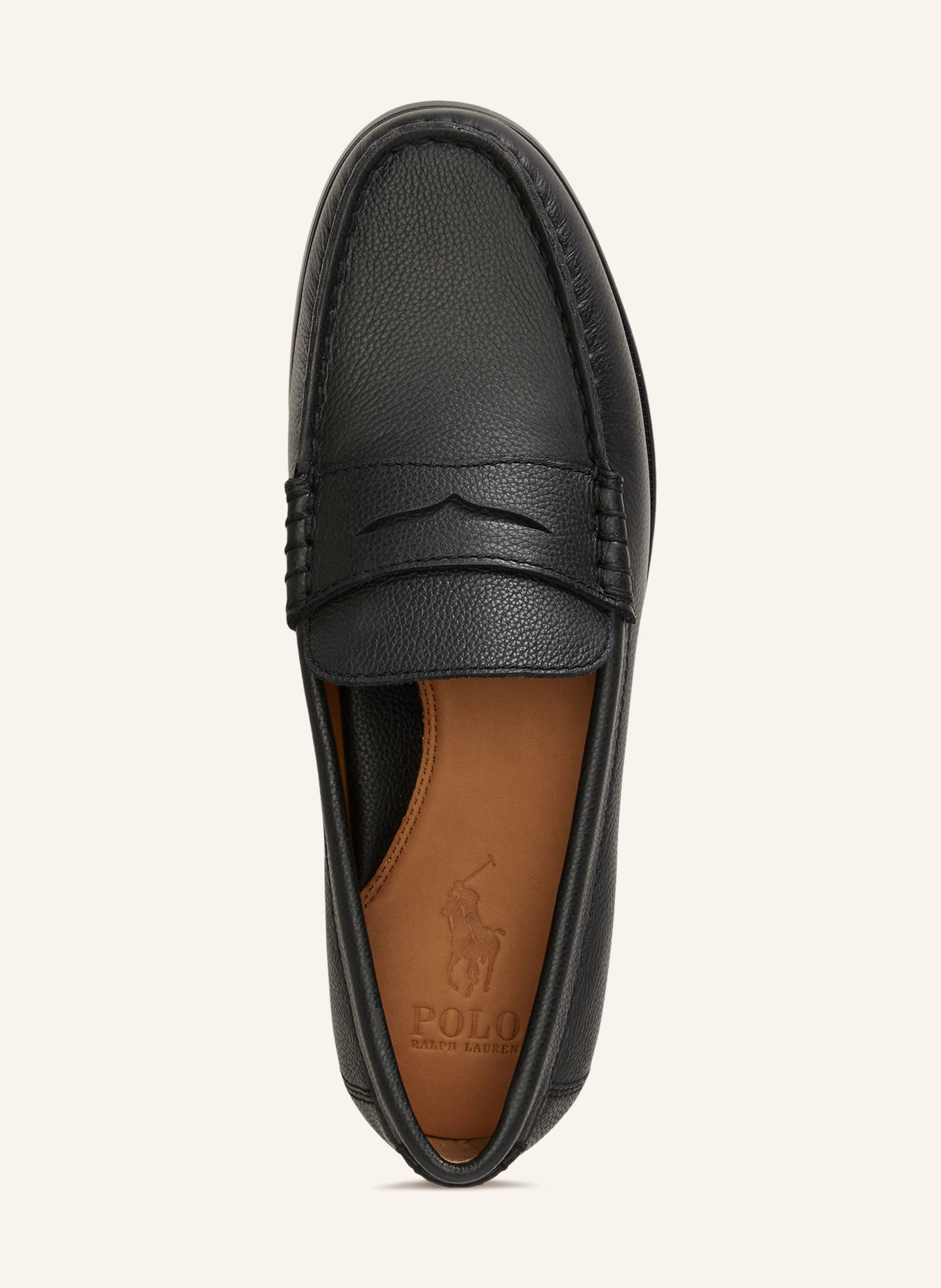 POLO RALPH LAUREN Penny-loafers MERTON: SVART