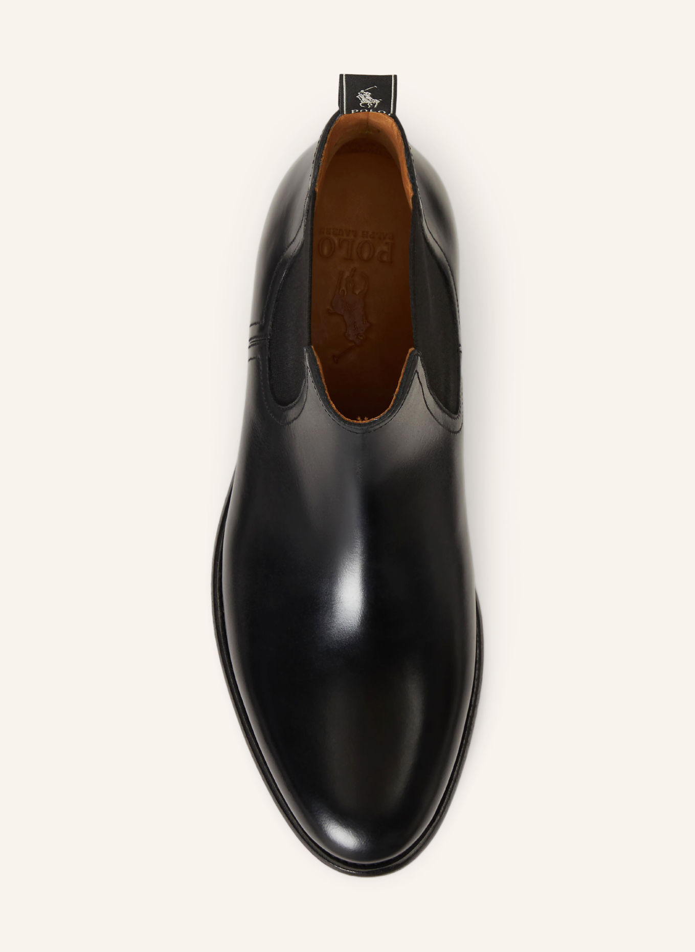 POLO RALPH LAUREN Chelsea boots OWEN: ČERNÁ
