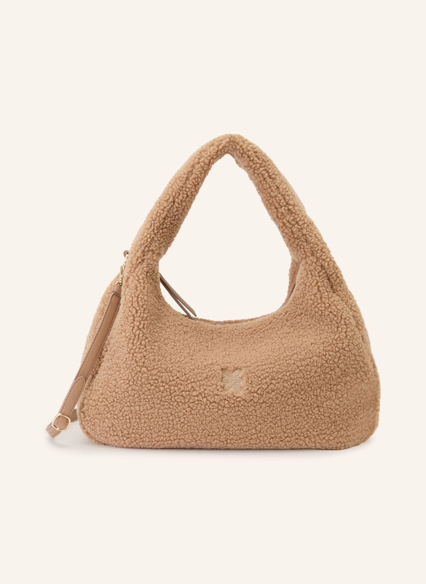 KARO KAUER Buideltas van teddybont: BEIGE