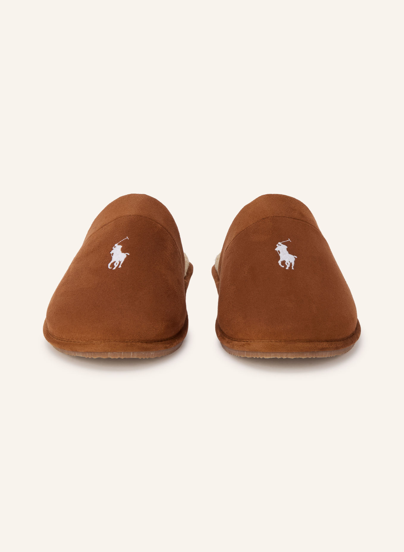 POLO RALPH LAUREN Chaussons KLARENCE: MARRON