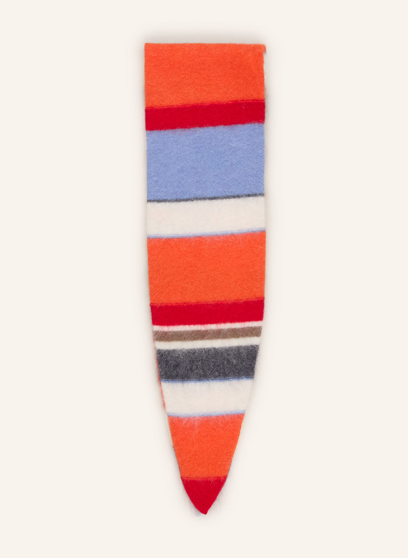 Marc O'Polo Sjaal: ORANJE / CRÈME / DONKERBLAUW