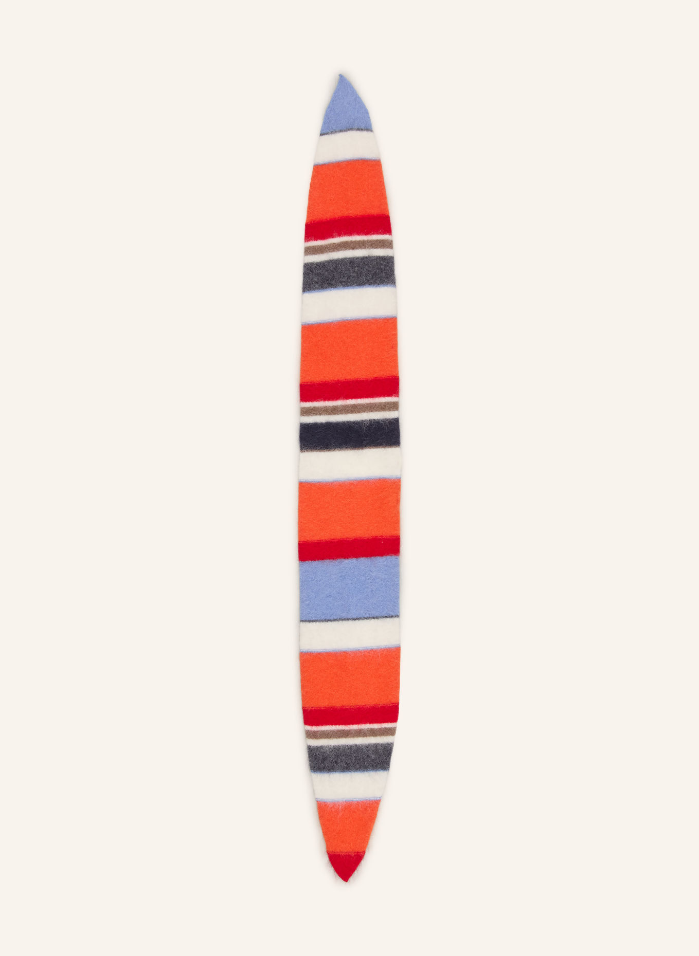Marc O'Polo Sjaal: ORANJE / CRÈME / DONKERBLAUW