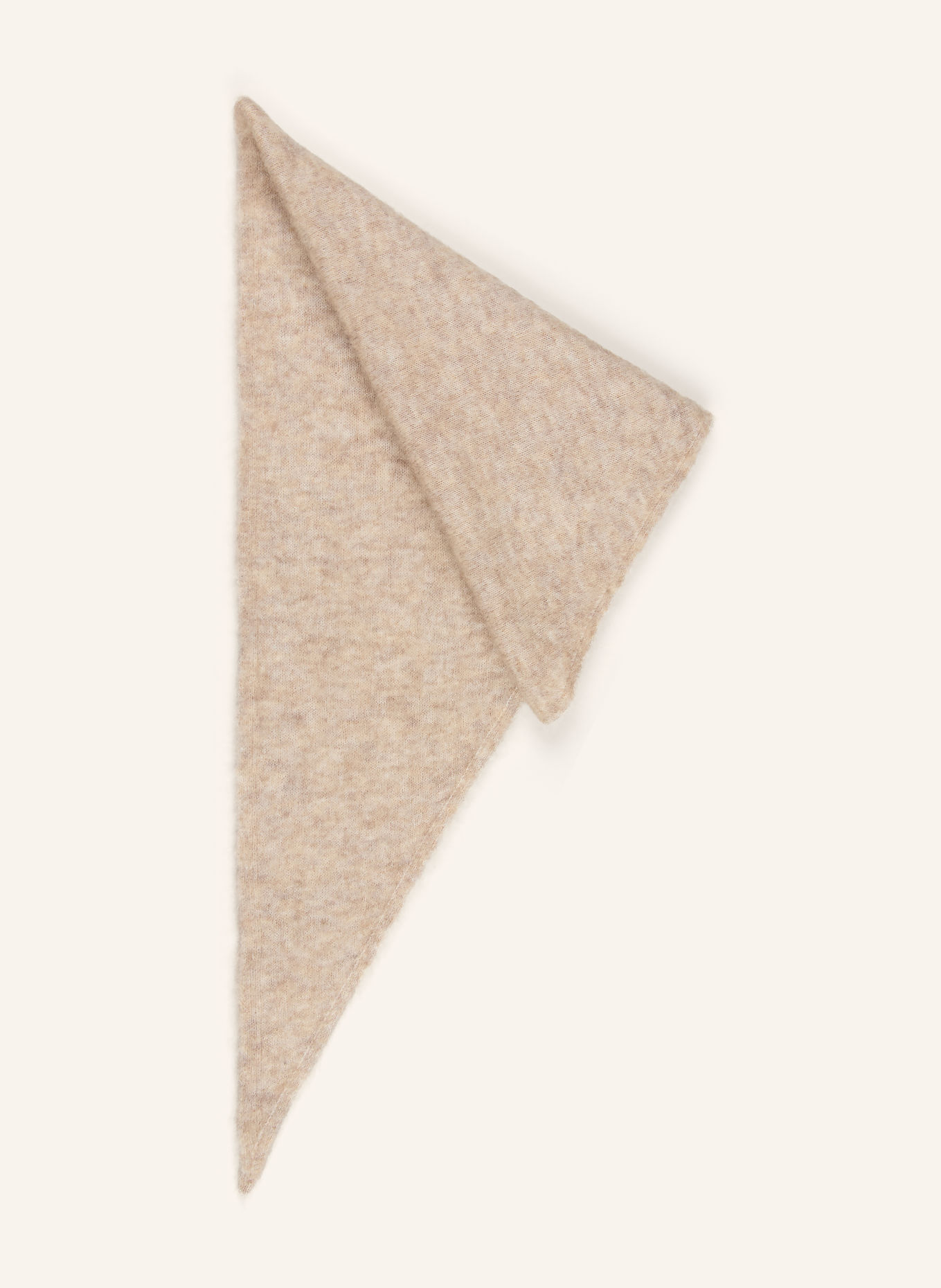 Rich & Royal Triangular scarf: BEIGE