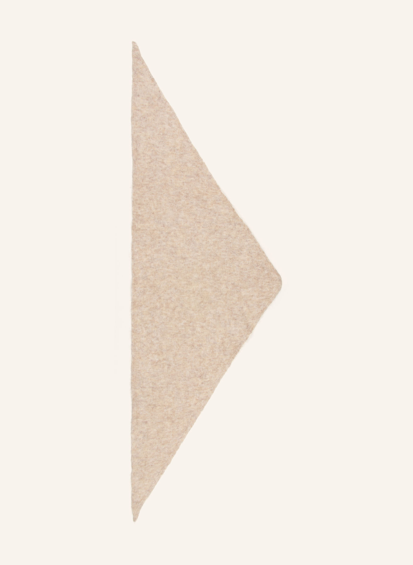 Rich & Royal Triangular scarf: BEIGE