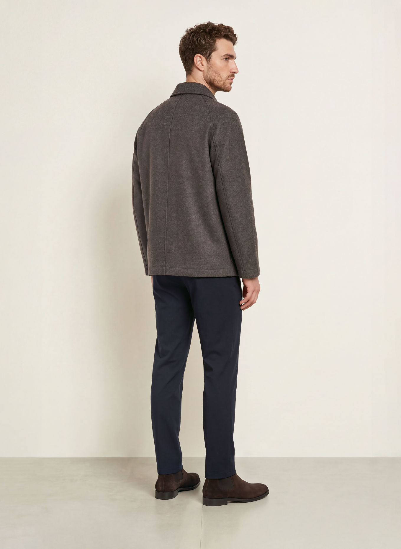 Aurélien Hose im Jogging-Stil Extra Slim Fit: DUNKELBLAU