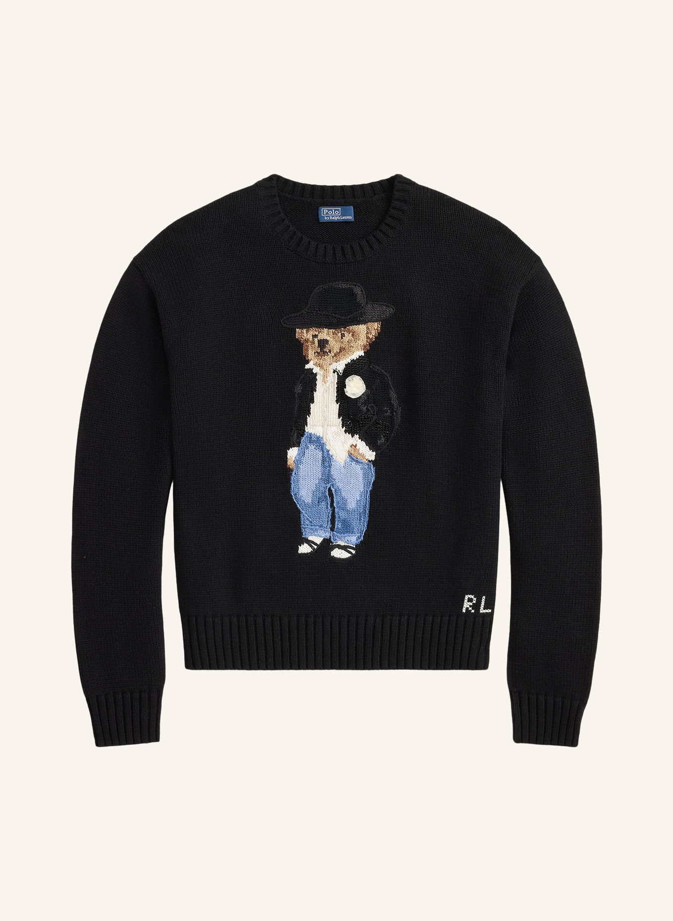 POLO RALPH LAUREN Svetry: ČERNÁ
