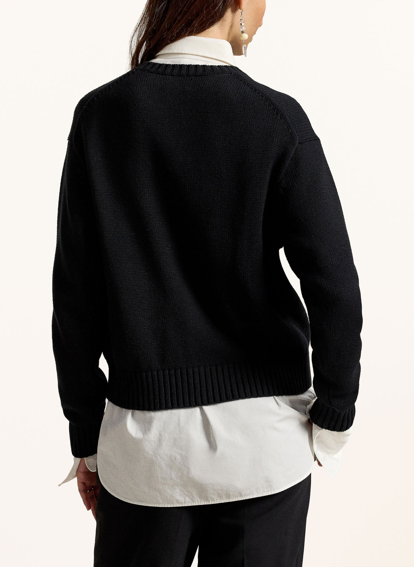 POLO RALPH LAUREN Svetry: ČERNÁ