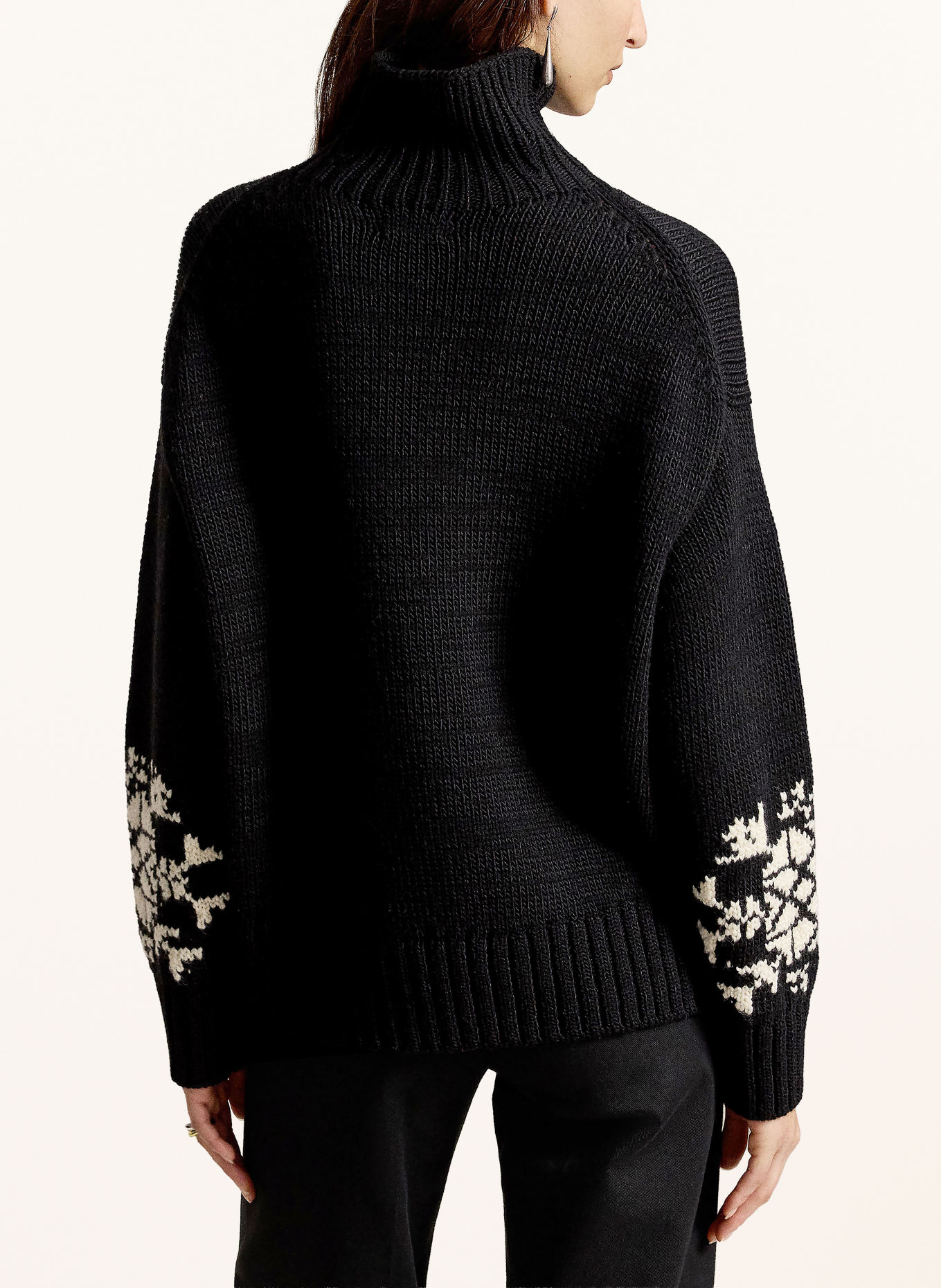 POLO RALPH LAUREN Trui: ZWART / WIT