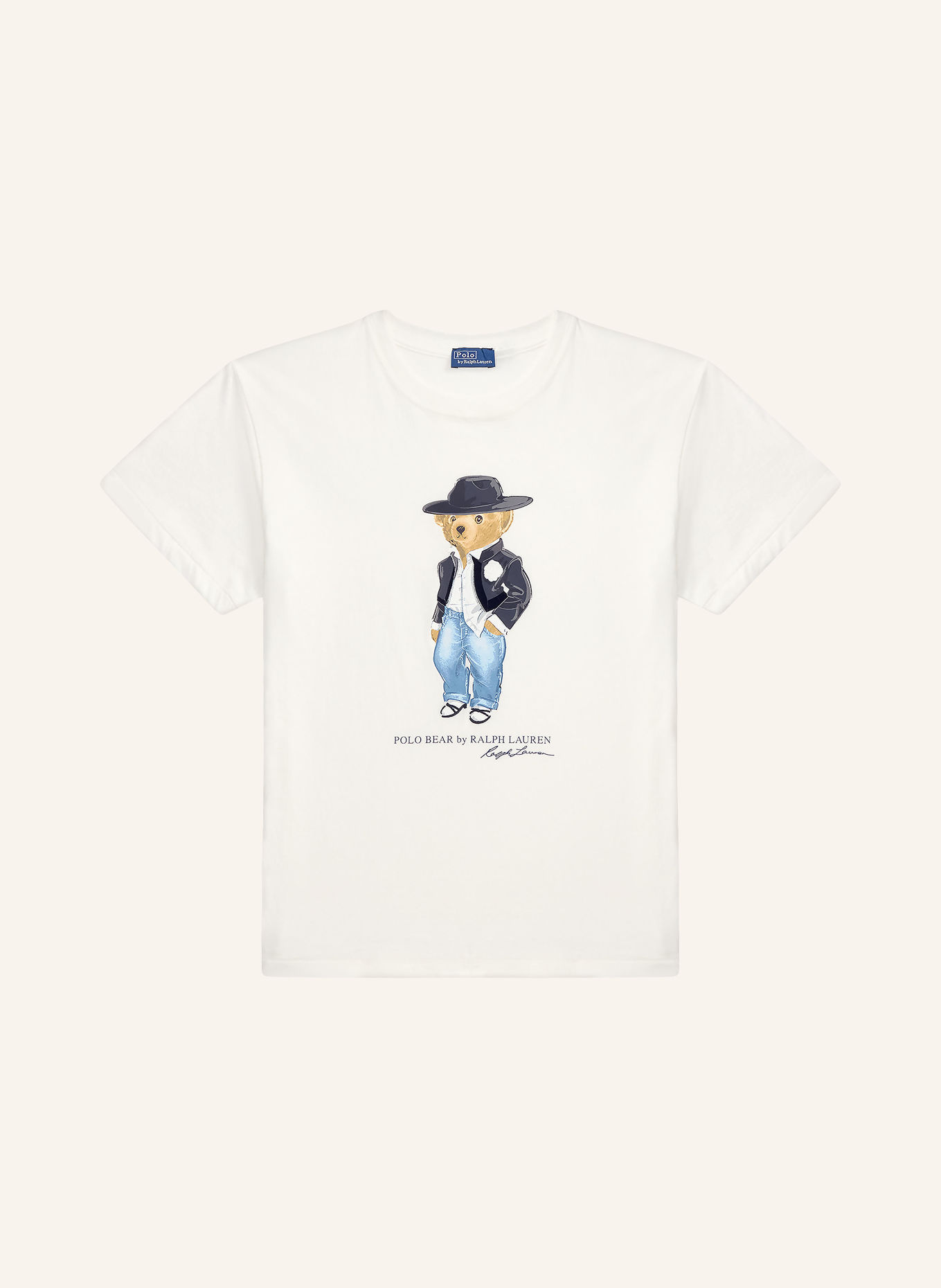 POLO RALPH LAUREN Tričko: BÍLÁ