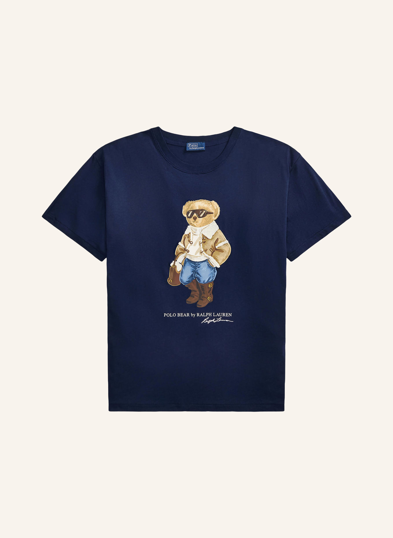 POLO RALPH LAUREN Tričko: TMAVĚ MODRÁ
