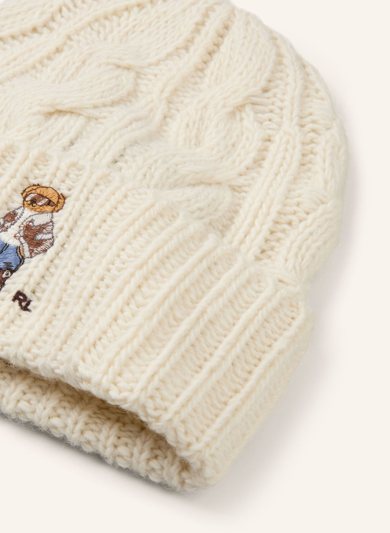 POLO RALPH LAUREN Mütze: HELLBRAUN