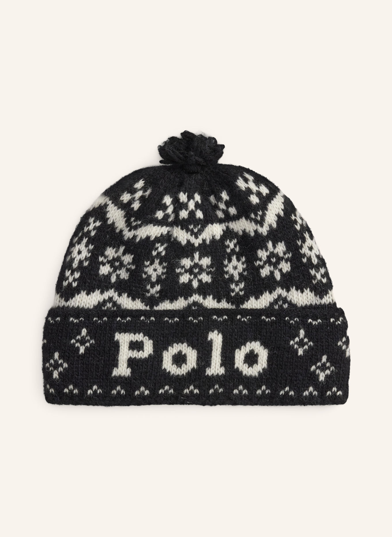 POLO RALPH LAUREN Muts: ZWART / CRÈME