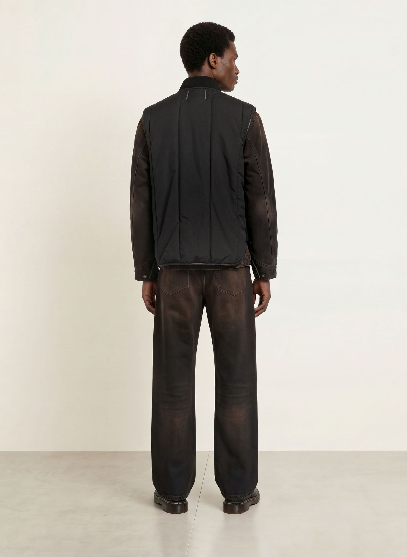 RefrigiWear Steppweste: SCHWARZ