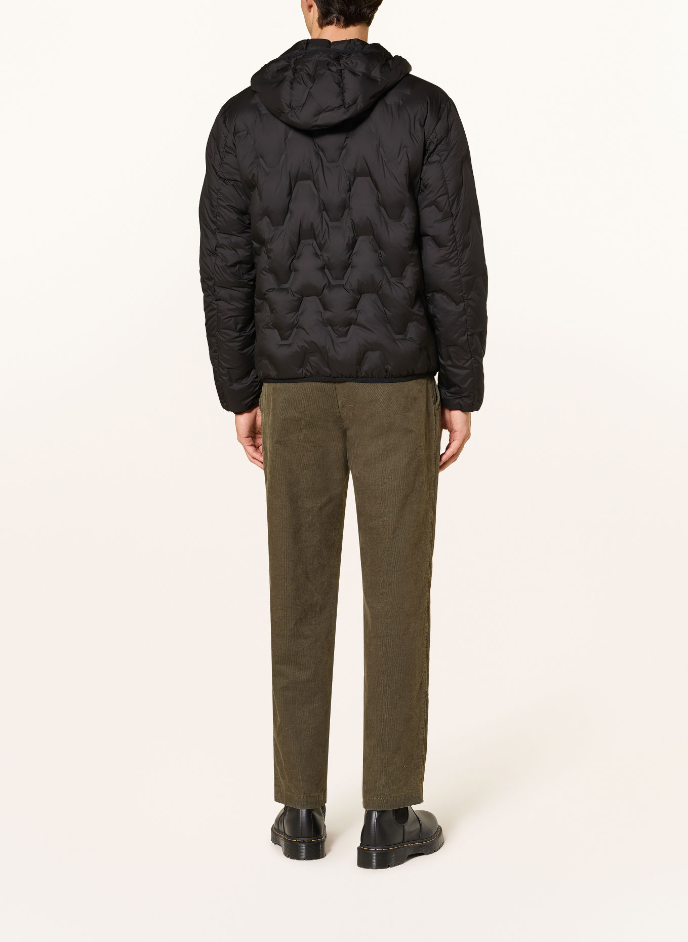 RefrigiWear Lightweight-Daunenjacke GRAPHITE: SCHWARZ