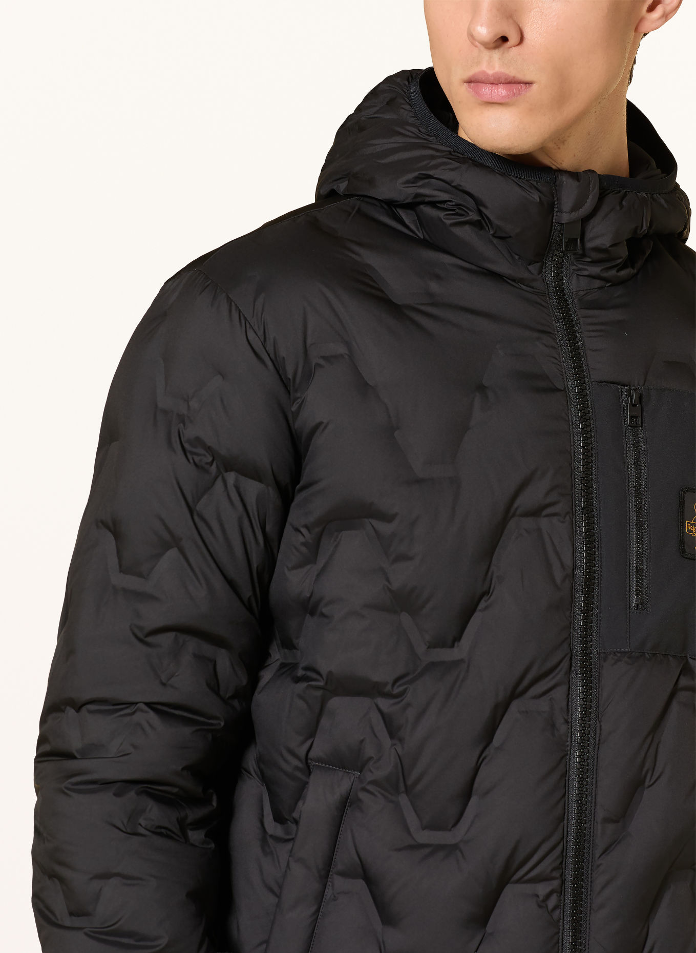 RefrigiWear Lightweight-Daunenjacke GRAPHITE: SCHWARZ
