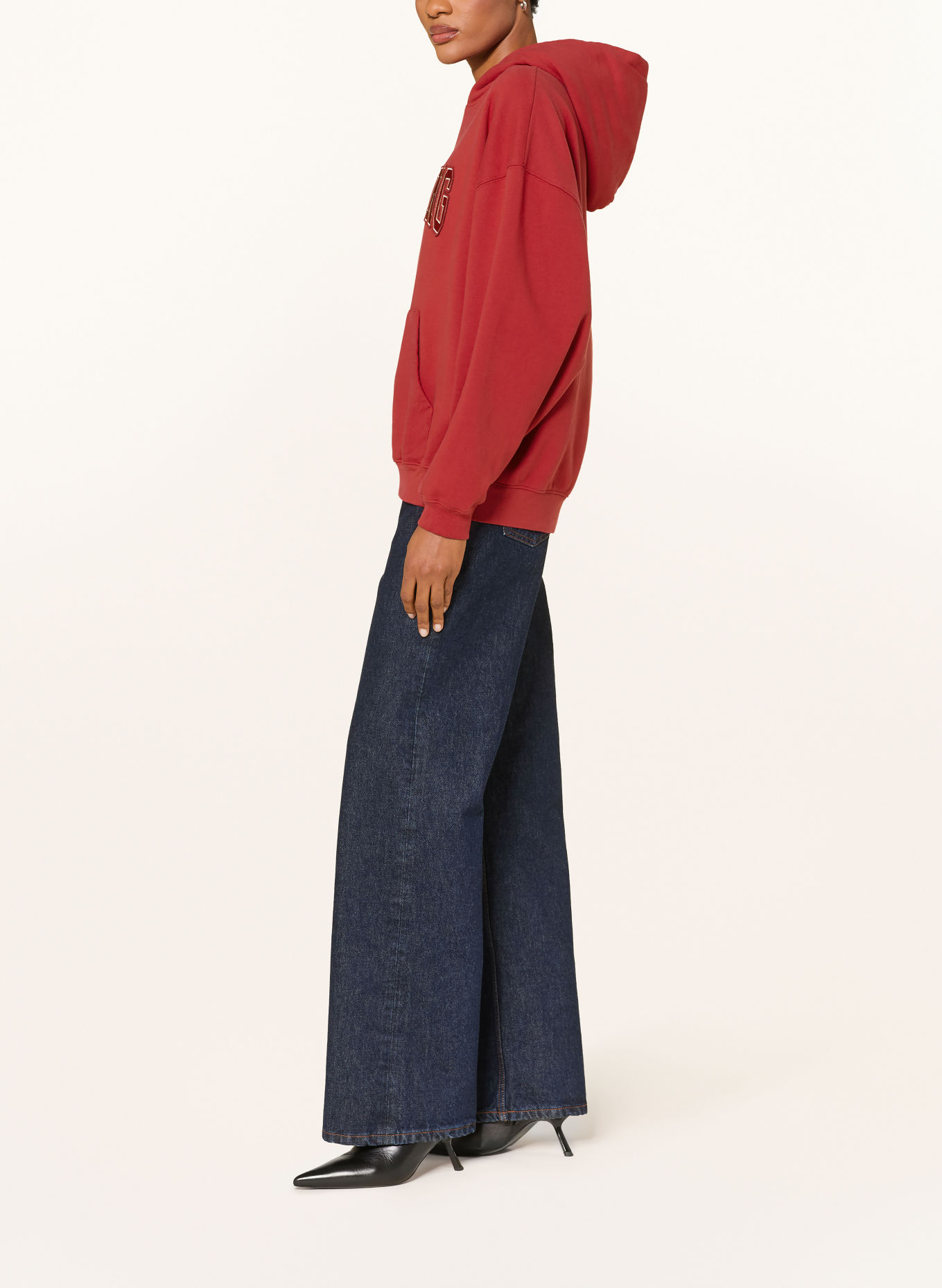 ANINE BING Hoodie HARVEY: ROOD