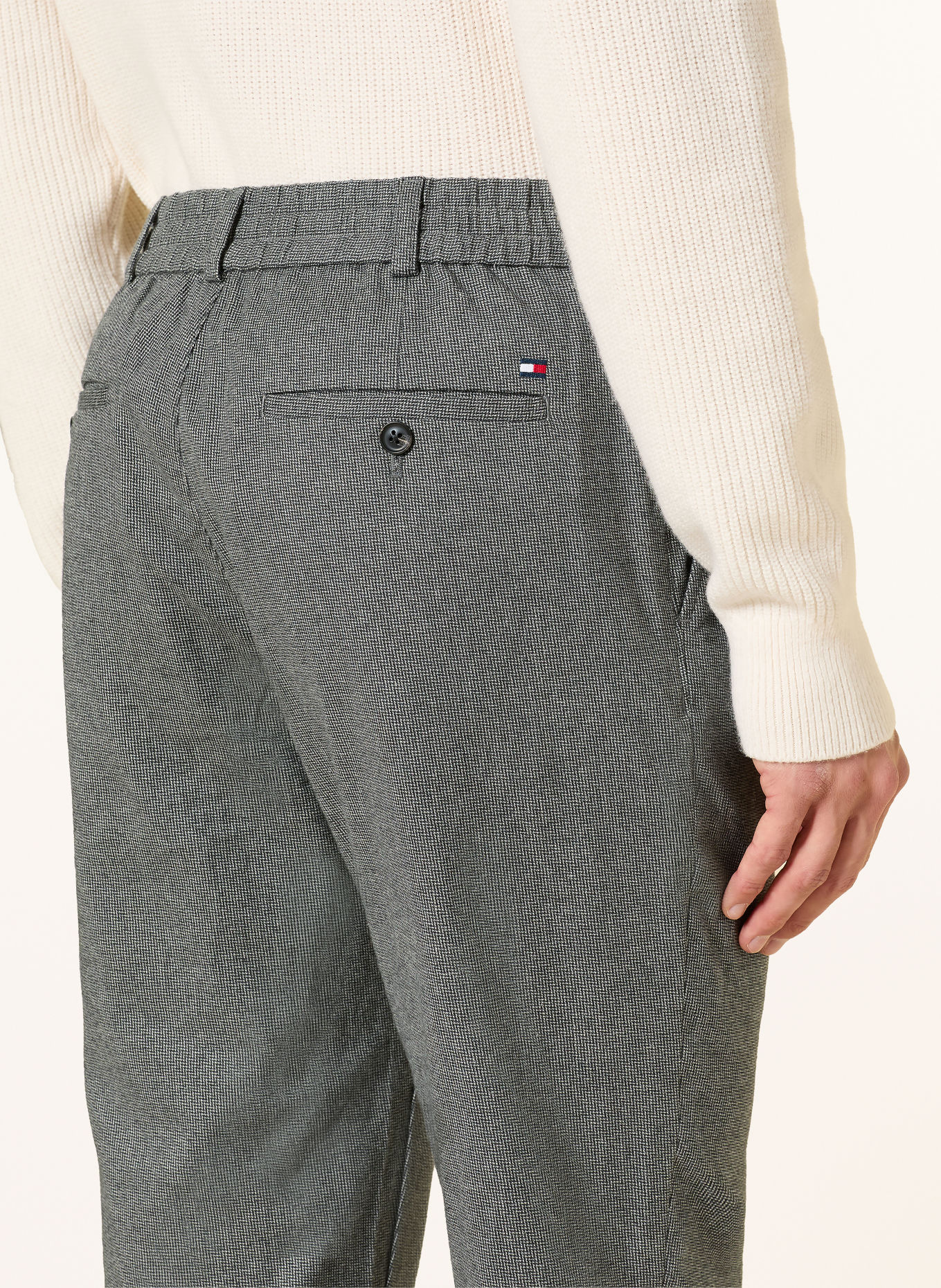 TOMMY HILFIGER Chino DENTON coupe slim: GRIS
