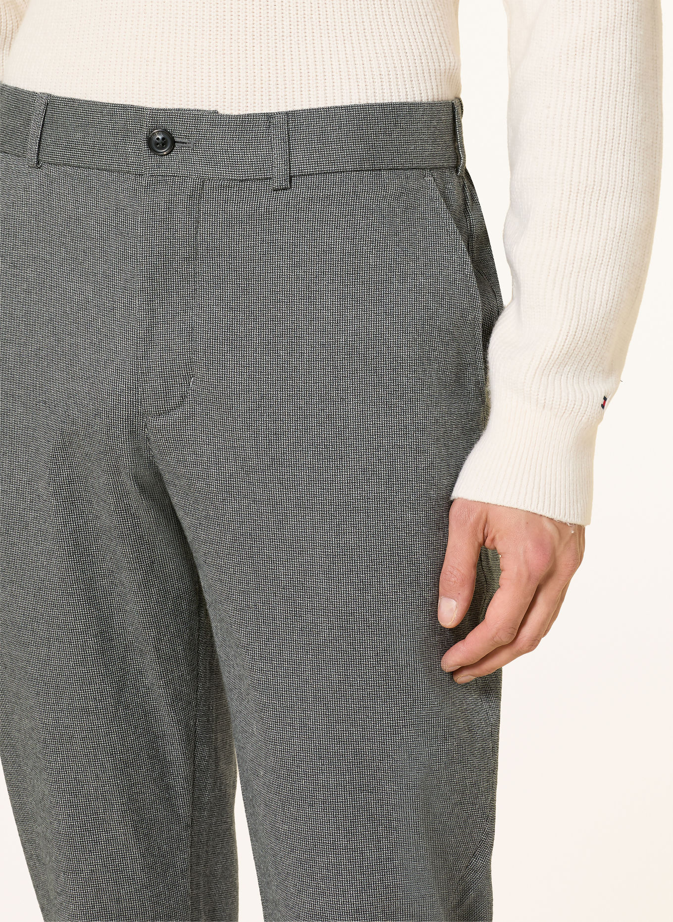 TOMMY HILFIGER Chino DENTON coupe slim: GRIS