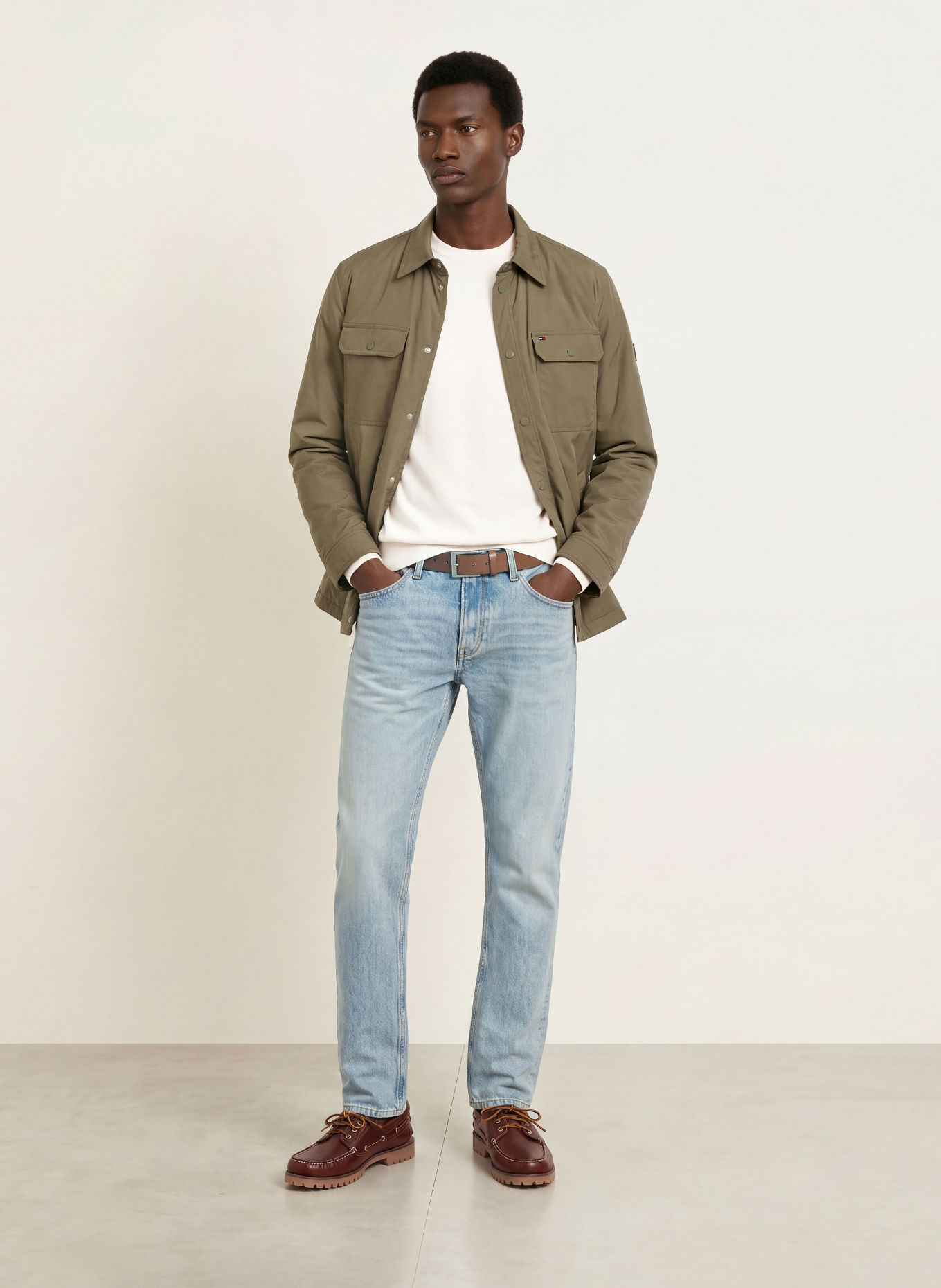 TOMMY HILFIGER Sweater: ECRU