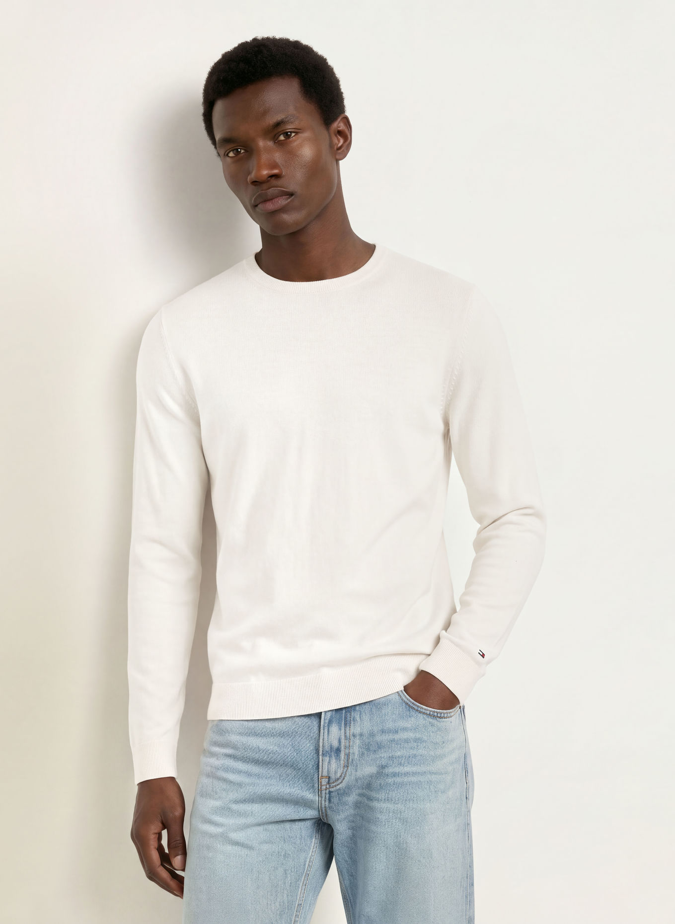 TOMMY HILFIGER Sweater: ECRU