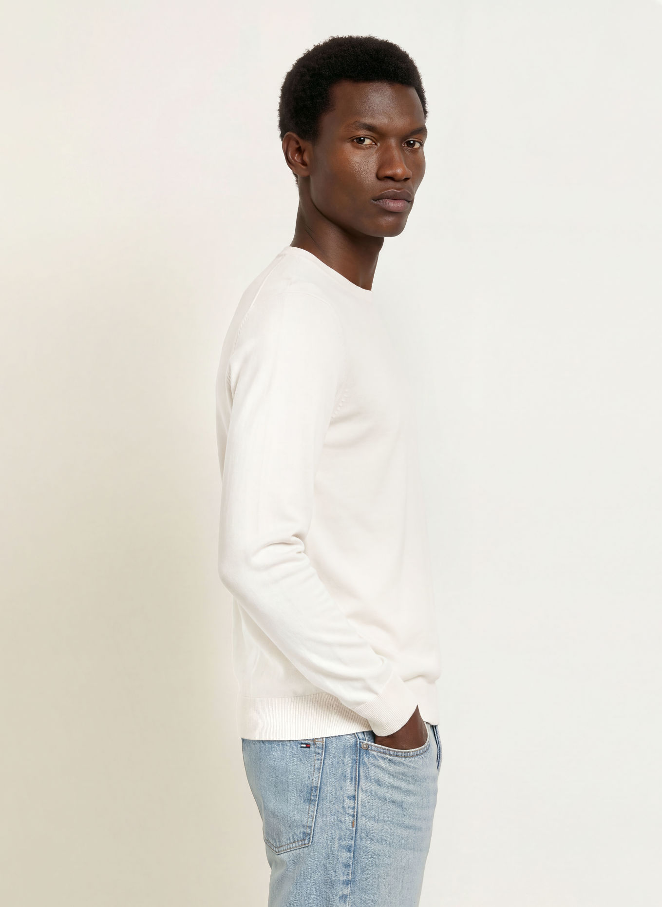 TOMMY HILFIGER Sweater: ECRU
