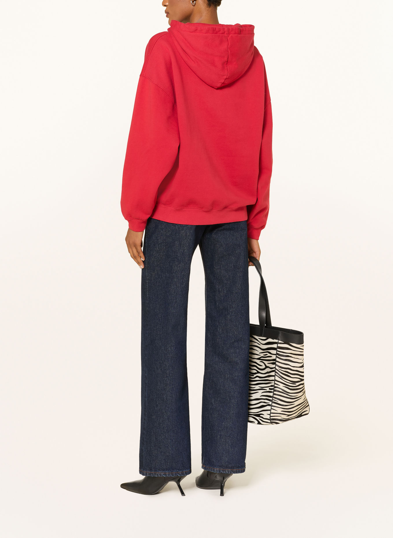 ANINE BING Wide Leg Jeans HUGH: WASHED BLUE UNWASHED BLUE
