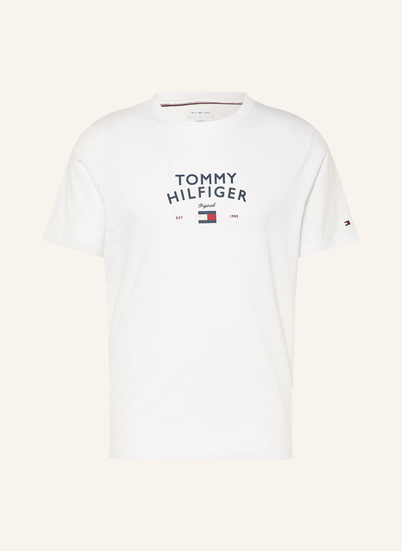 TOMMY HILFIGER T-shirt: WHITE