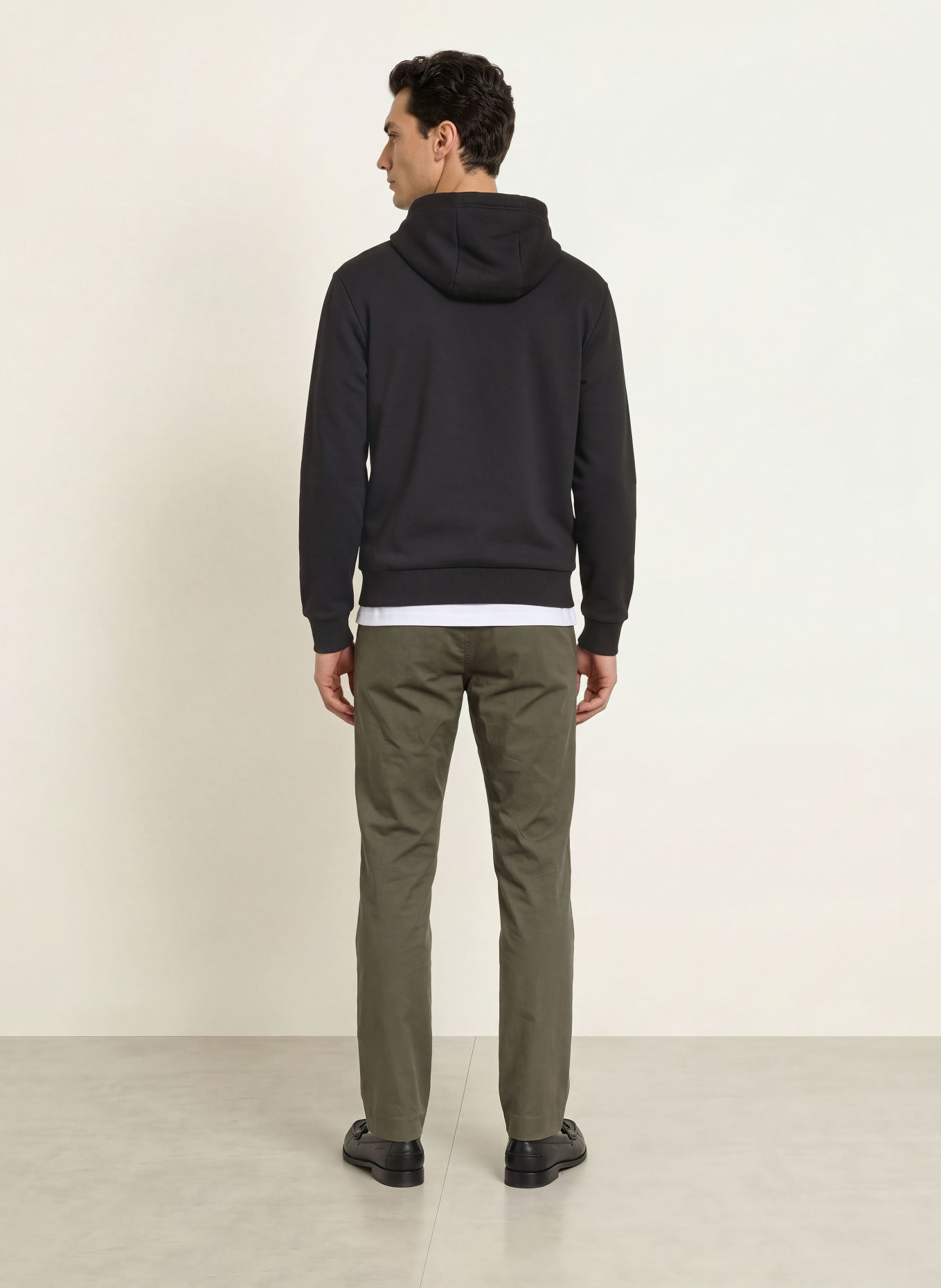 TOMMY HILFIGER Hoodie: ZWART / ROOD / WIT
