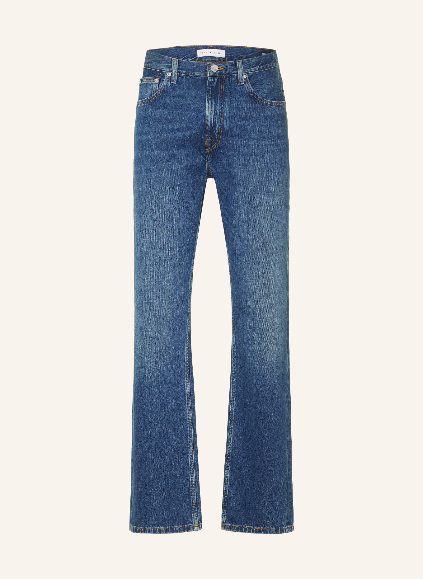 TOMMY HILFIGER Jean DOVER coupe droite classique: 1BU Quartz Dark Blue