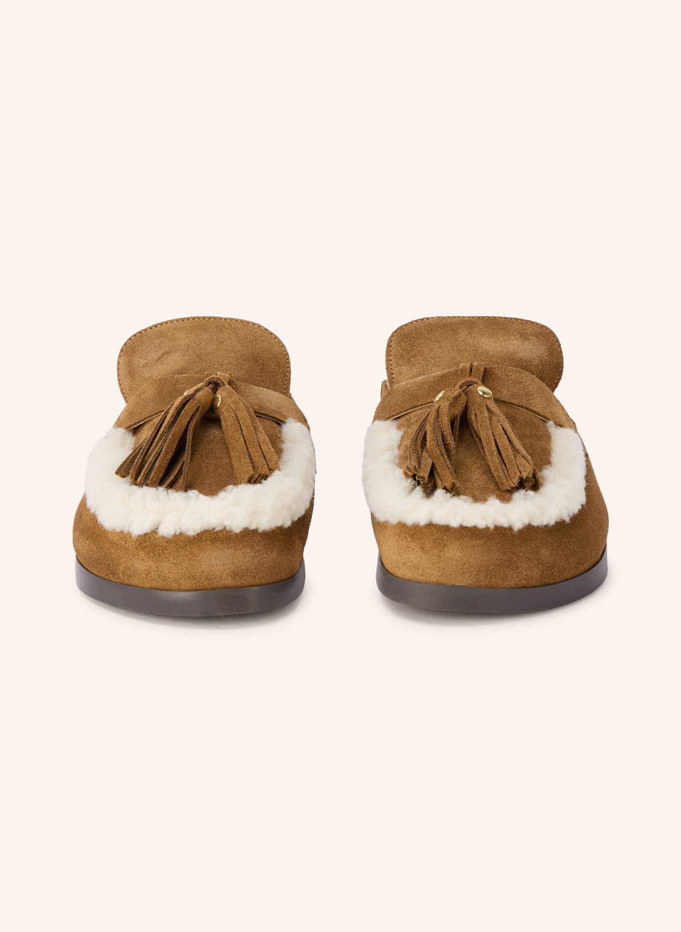 Posa Mules RANCH: BRAUN / ECRU
