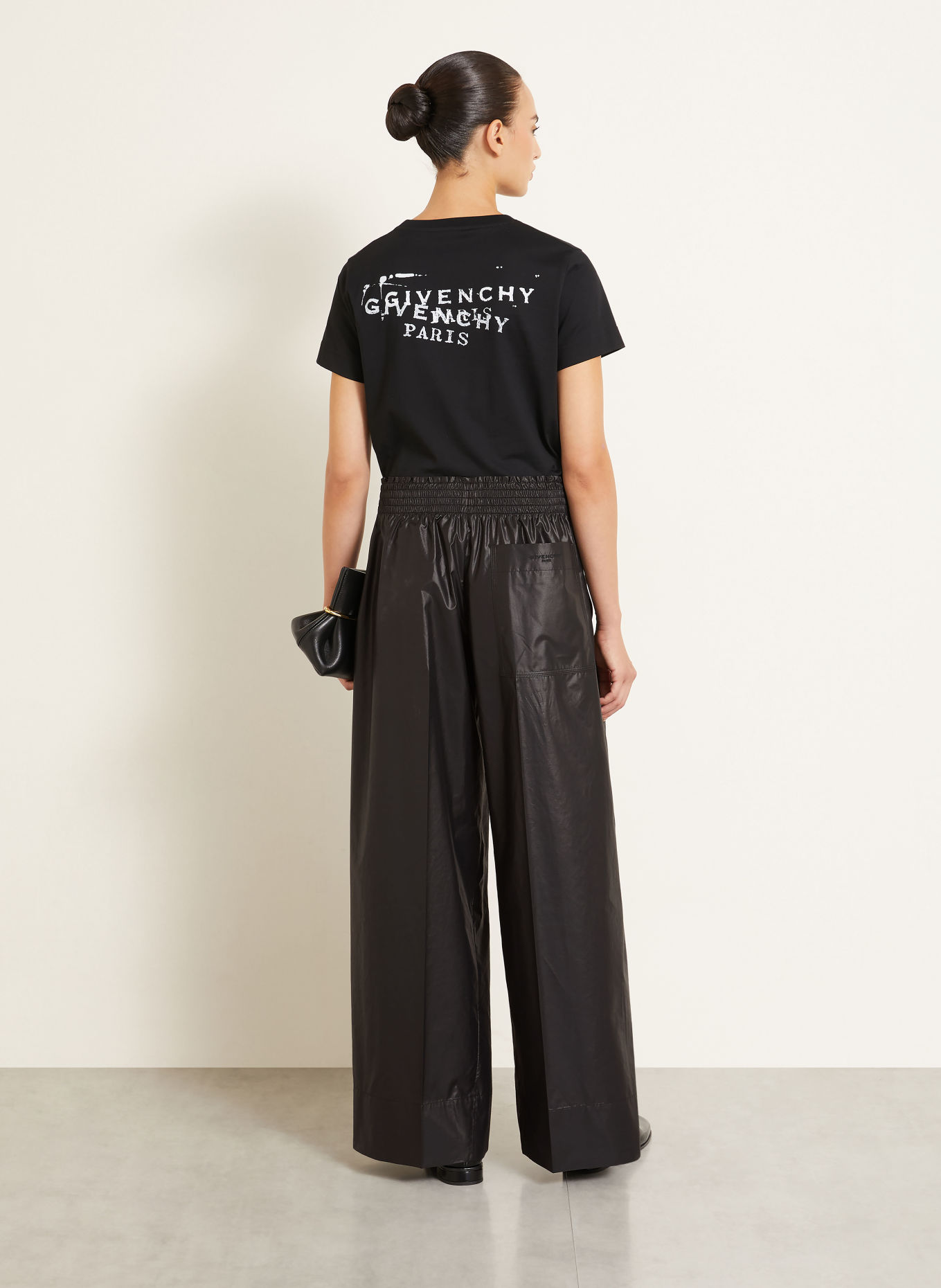 GIVENCHY Kalhoty: ČERNÁ