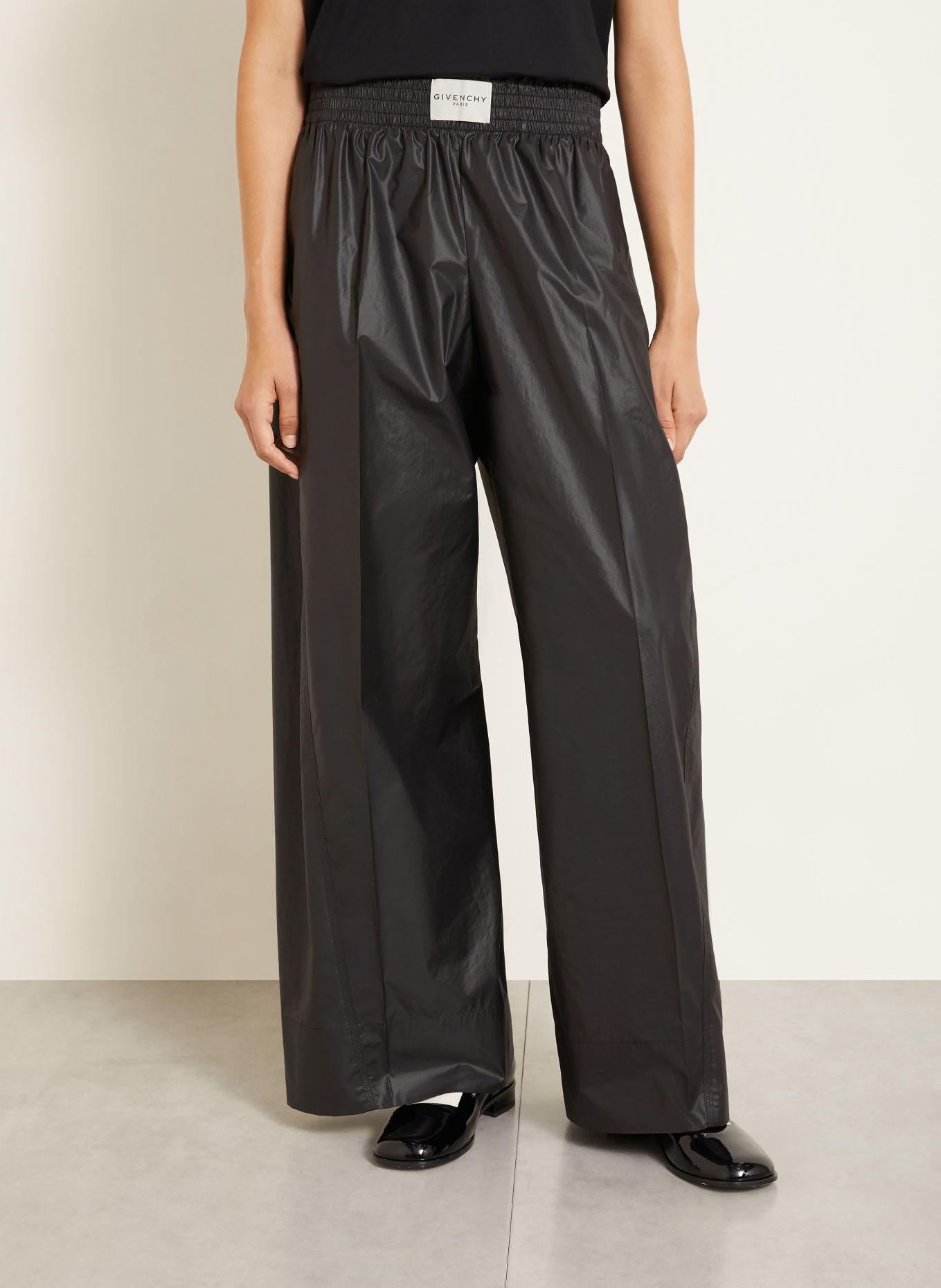 GIVENCHY Kalhoty: ČERNÁ