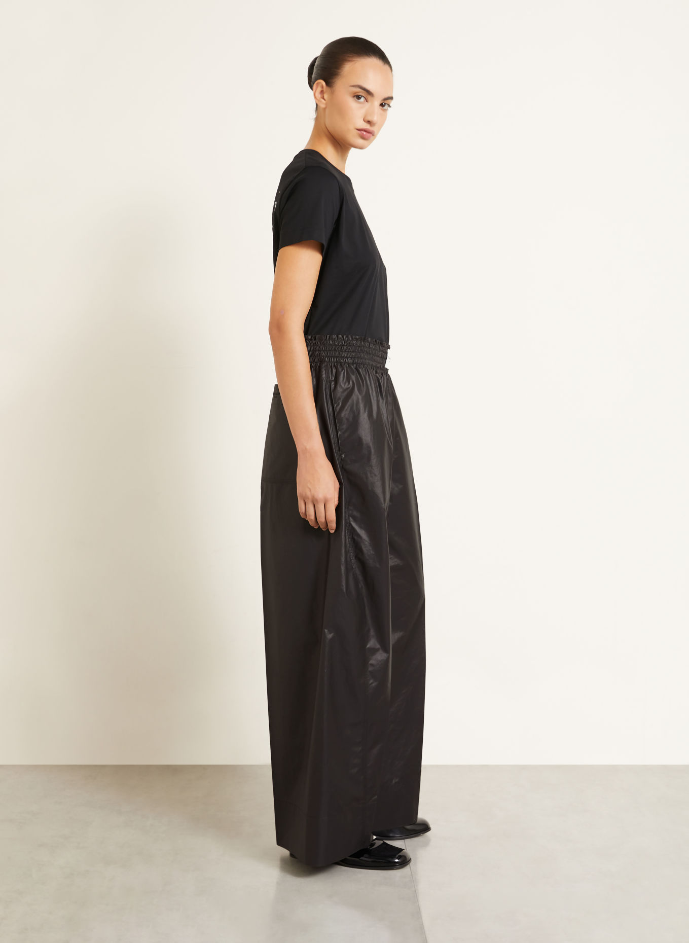 GIVENCHY Kalhoty: ČERNÁ