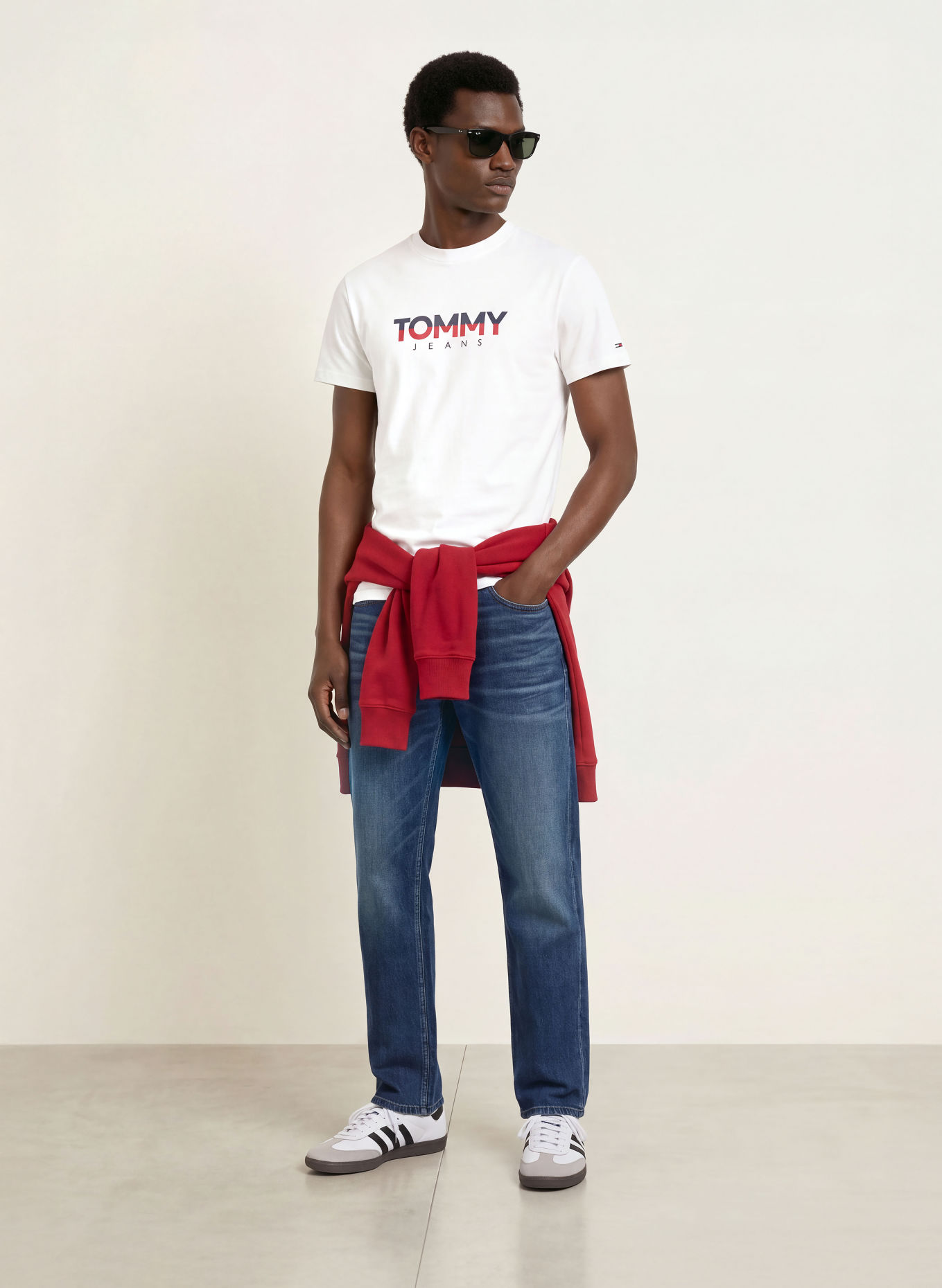 TOMMY JEANS T-shirt: WHITE