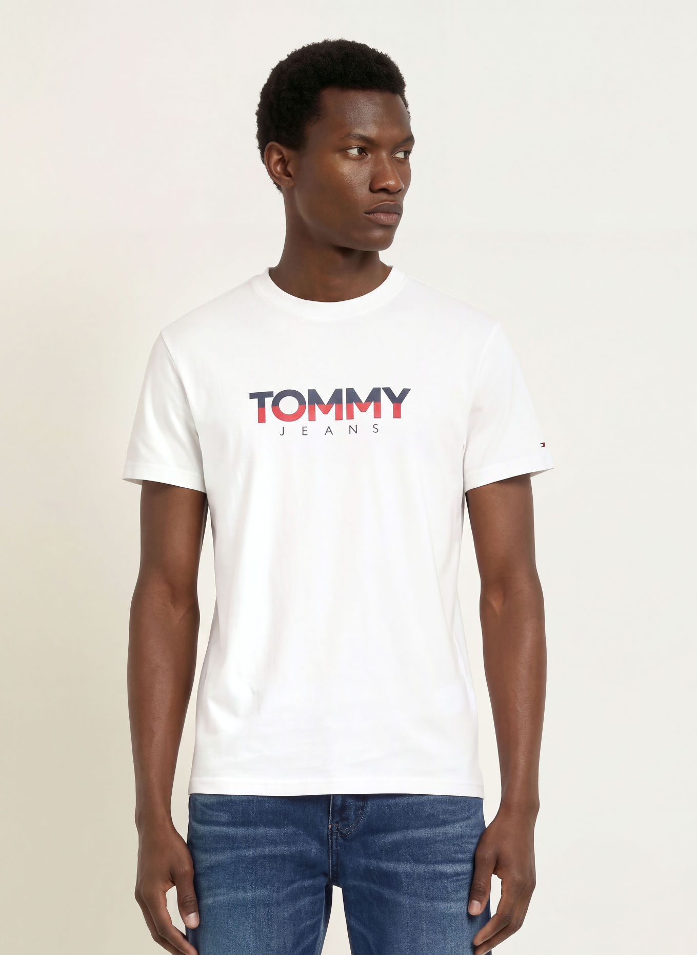 TOMMY JEANS T-shirt: WHITE