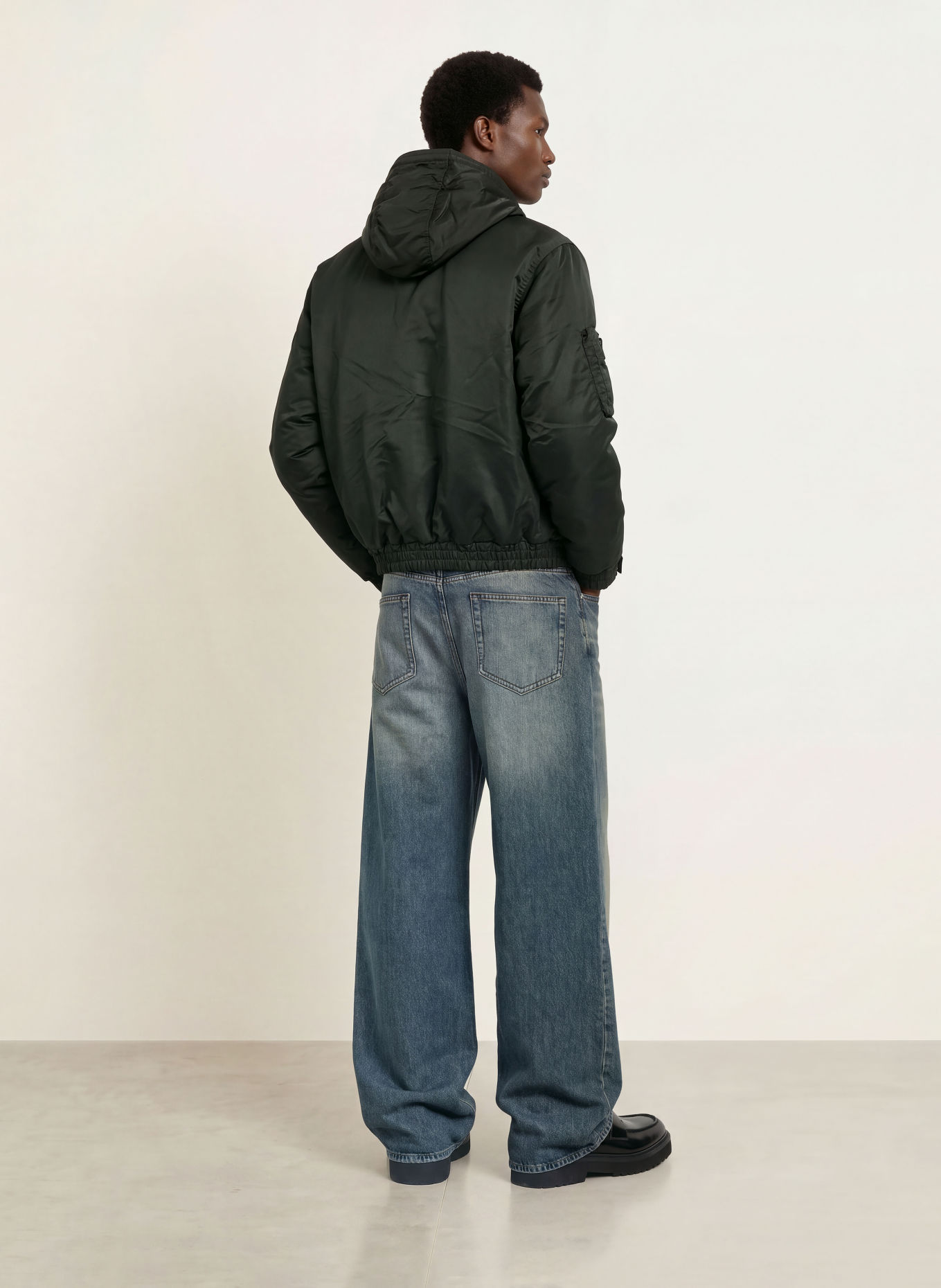 CANADA GOOSE WINDROW Down bomber jacket: BLACK
