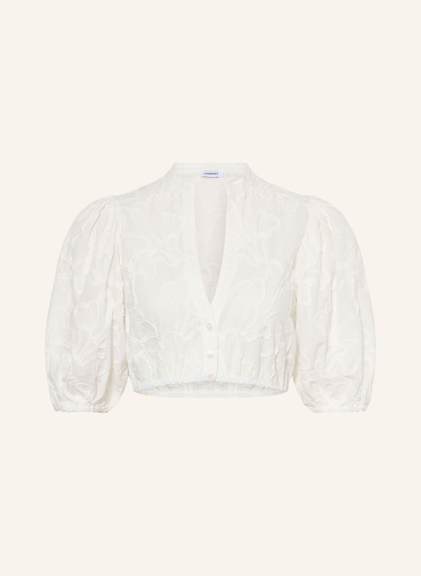 LIMBERRY Dirndlbluse JOSETTE: WEISS