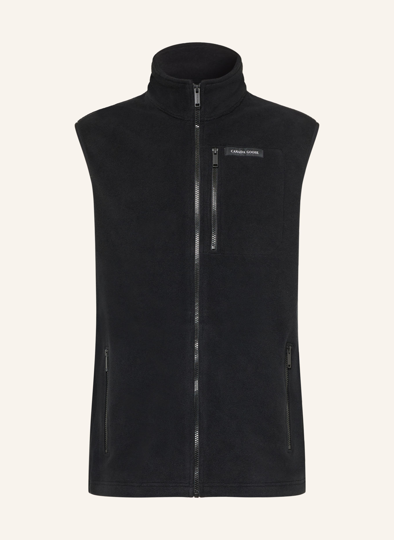 CANADA GOOSE LOMA Fleece Vest: BLACK